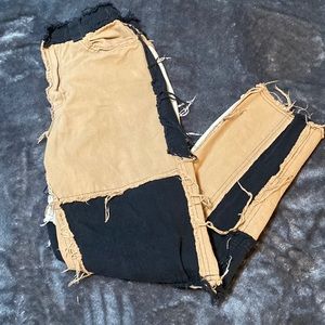 Shein || XS || Patched jeans